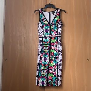 Floral cocktail dress